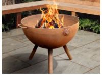 Cauldron Rust Fire Pit